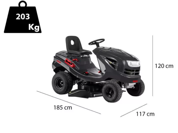 AL-KO T15 93.2 HDS-A Easy - Trattorino tosaerba con scarico laterale - 8.5 kW