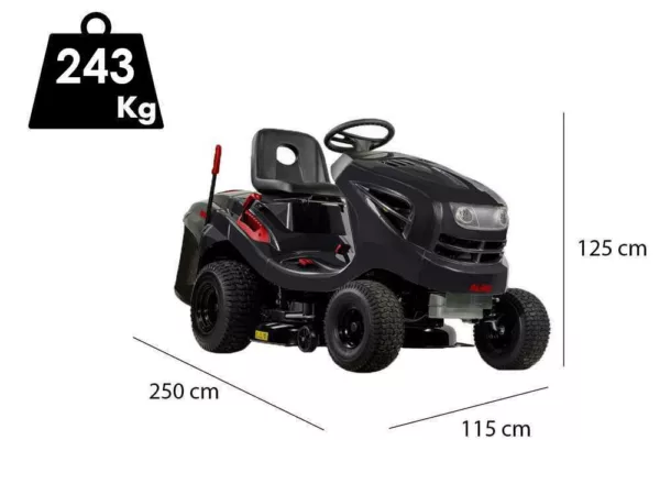 AL-KO T18-103.4 HD-A V2 - Trattorino tagliaerba - Cambio idrostatico - Cesto di raccolta