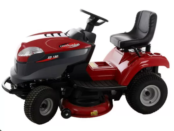 Castelgarden XD 150 - Trattorino tosaerba con scarico laterale e piatto di taglio da 98 cm - immagine 9