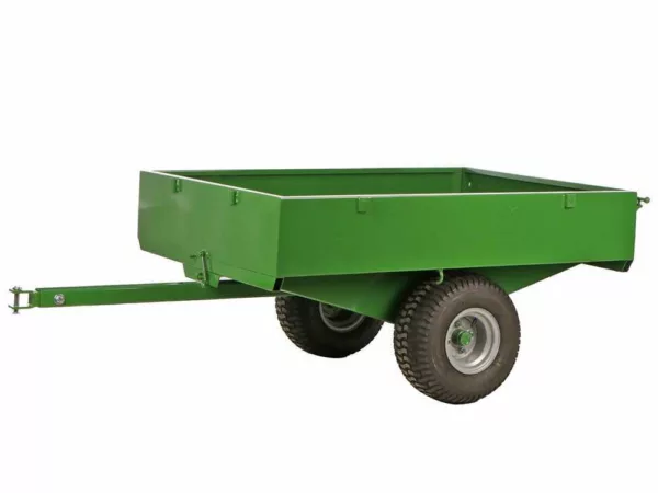 Francini FQ4 - Carrello trainato per trattorino in acciaio - 120x90(h 25 cm) - immagine 4
