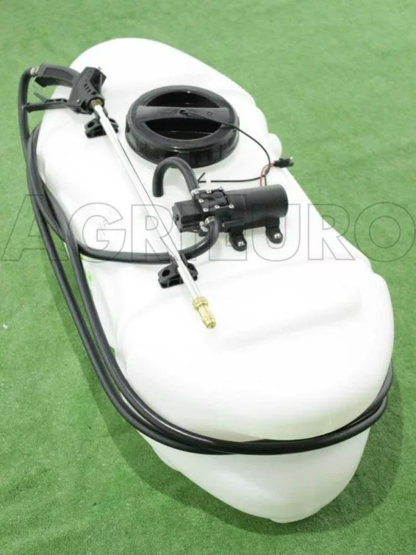 GeoTech CZ60A - Botticella irrorazione per trattorino - Pompa 12V - 60L