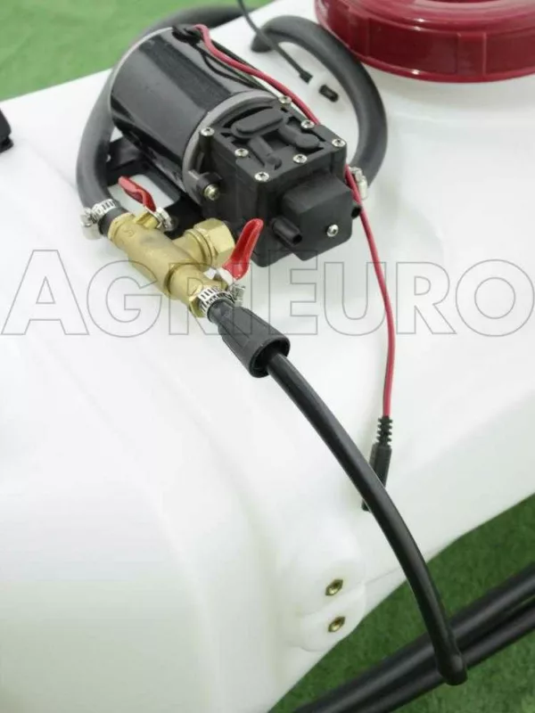 GeoTech CZ60C - Botticella irrorazione per trattorino - Pompa 12V - 60L - immagine 9