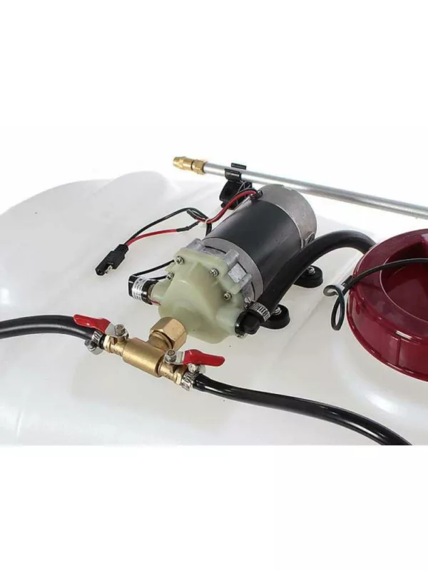 GeoTech CZ60C - Botticella irrorazione per trattorino - Pompa 12V - 60L - immagine 10