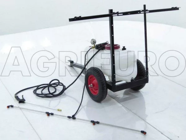 GeoTech CZ60D - Botticella irrorazione per trattorino - Pompa 12V - 60L - immagine 5