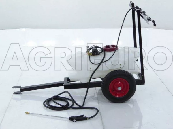 GeoTech CZ60D - Botticella irrorazione per trattorino - Pompa 12V - 60L - immagine 7