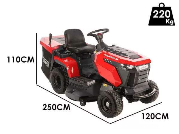 GeoTech-Pro PRTM 180-1020 H-CM - Trattorino tagliaerba - Cambio idrostatico- Cesto di raccolta - immagine 2