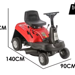 Geotech RM 65-610 S - Trattorino tagliaerba mini-rider - Motore da 196cc - Avviamento elettrico