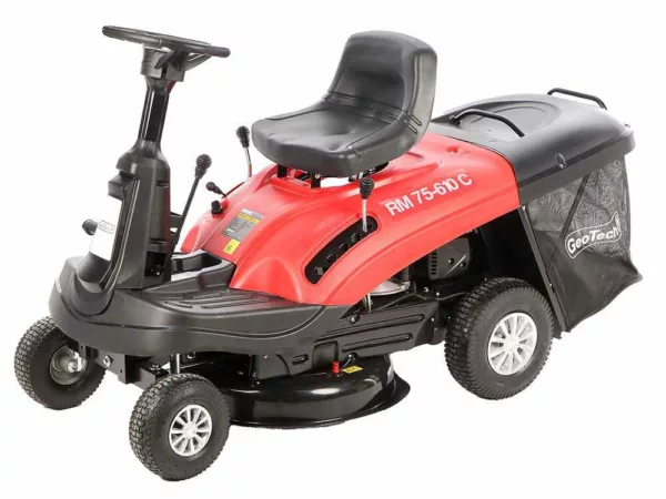 Geotech RM 75-610 C - Trattorino tagliaerba mini-rider - Motore da 224cc - Avviamento elettrico - immagine 7