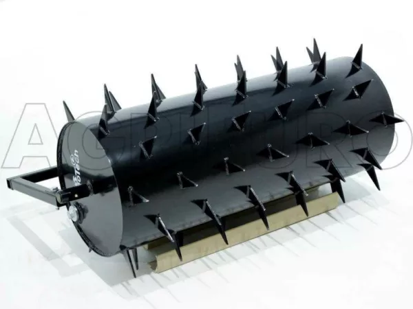Geotech - Rullo costipatore dentato 92 cm - Arieggiatore trainato in acciaio per trattorino rasaerba