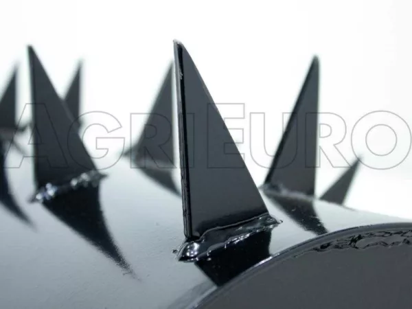 Geotech - Rullo costipatore dentato 92 cm - Arieggiatore trainato in acciaio per trattorino rasaerba - immagine 6