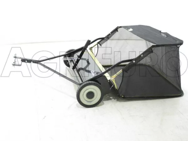 Geotech - Spazzolatrice trainata da 97 cm - Spazzola raccoglitrice per trattorino rasaerba - immagine 2