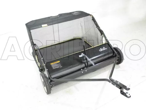 Geotech - Spazzolatrice trainata da 97 cm - Spazzola raccoglitrice per trattorino rasaerba - immagine 5
