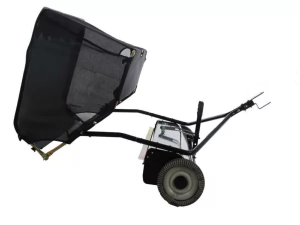 Geotech - Spazzolatrice trainata da 97 cm - Spazzola raccoglitrice per trattorino rasaerba - immagine 12