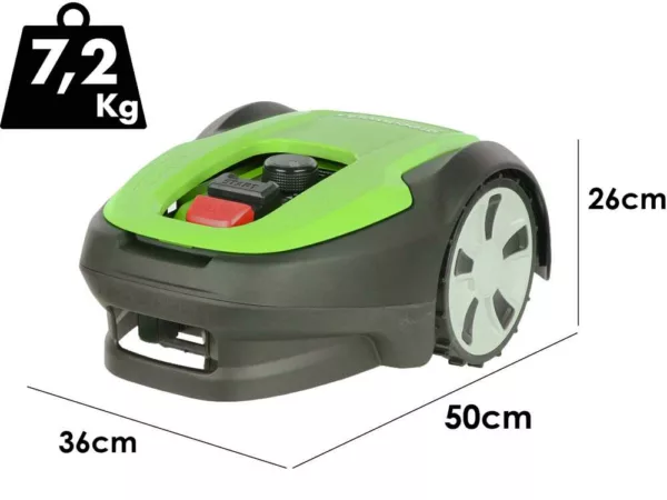 Greenworks OPTIMOW S - Robot rasaerba - Con cavo perimetrale - immagine 6