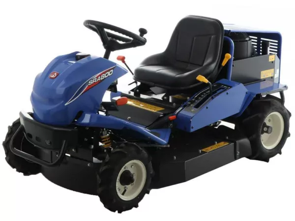 Iseki SRA 800A 2WD - Trattorino trinciaerba - Motore Kawasaki 603 cc - Piatto di taglio 80 cm - immagine 5