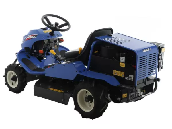 Iseki SRA 800A 2WD - Trattorino trinciaerba - Motore Kawasaki 603 cc - Piatto di taglio 80 cm - immagine 8