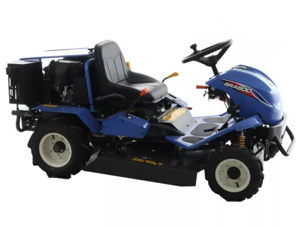 Iseki SRA 800A 2WD - Trattorino trinciaerba - Motore Kawasaki 603 cc - Piatto di taglio 80 cm - immagine 11