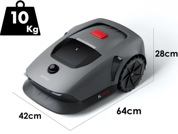 MOVA 600 - Robot Tagliaerba - Senza impianto - Con Kit 81 lame di ricambio