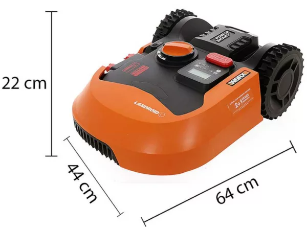 PROMO Worx Landroid L WR155E - Robot rasaerba - Con perimetro - Batteria al litio - L2000 - immagine 12