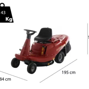 Rider trattorino rasaerba Line Plus 76 H con motore Loncin EURO 352