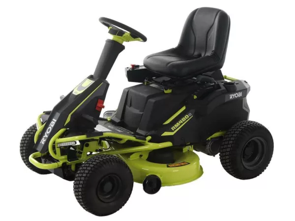 Ryobi RM480E - Trattorino rasaerba a batteria - taglio mulching - scarico laterale - 4x12V a piombo liquido - immagine 4