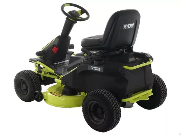Ryobi RM480E - Trattorino rasaerba a batteria - taglio mulching - scarico laterale - 4x12V a piombo liquido - immagine 5