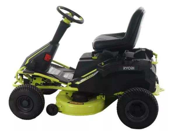 Ryobi RM480E - Trattorino rasaerba a batteria - taglio mulching - scarico laterale - 4x12V a piombo liquido - immagine 6