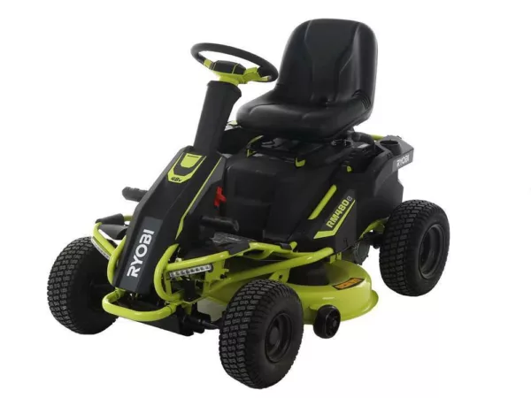 Ryobi RM480E - Trattorino rasaerba a batteria - taglio mulching - scarico laterale - 4x12V a piombo liquido - immagine 8