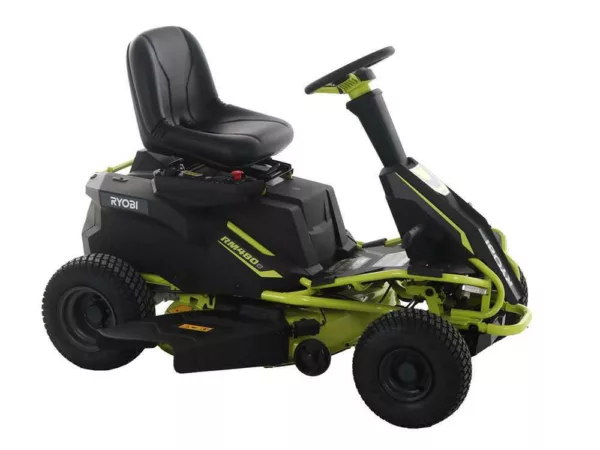 Ryobi RM480E - Trattorino rasaerba a batteria - taglio mulching - scarico laterale - 4x12V a piombo liquido - immagine 10