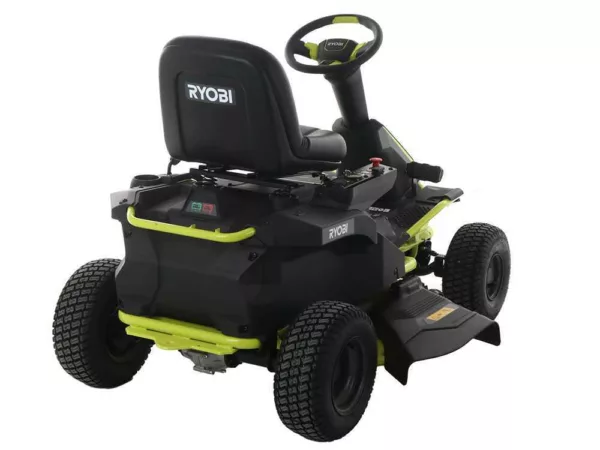 Ryobi RM480E - Trattorino rasaerba a batteria - taglio mulching - scarico laterale - 4x12V a piombo liquido - immagine 13