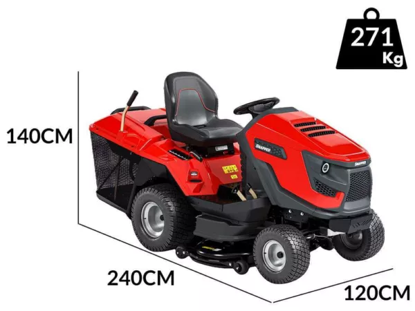 Snapper RTX102 - Trattorino tagliaerba - Briggs&Stratton 724cc - Cesto di raccolta- mulching