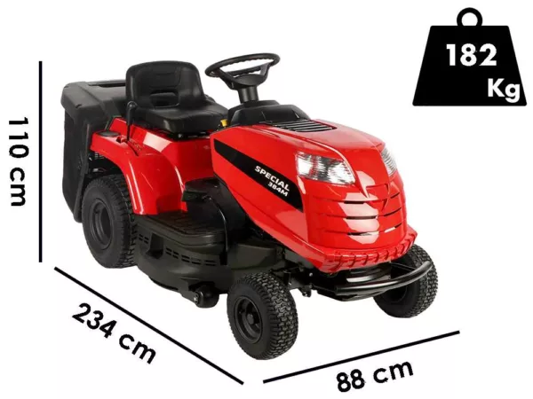 Special 384 M - Trattorino tagliaerba - Cesto di raccolta - Cambio meccanico - immagine 2