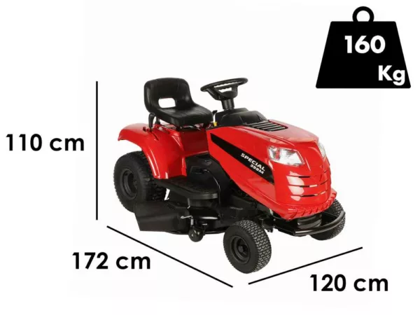 Special 398 M - Trattorino tagliaerba - Cambio meccanico - Scarico laterale - immagine 2