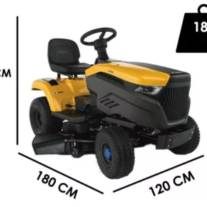 Stiga e-Ride S300 - Trattorino tagliaerba a batteria - Motore elettrico a batteria 48V/30Ah - taglio Mulching