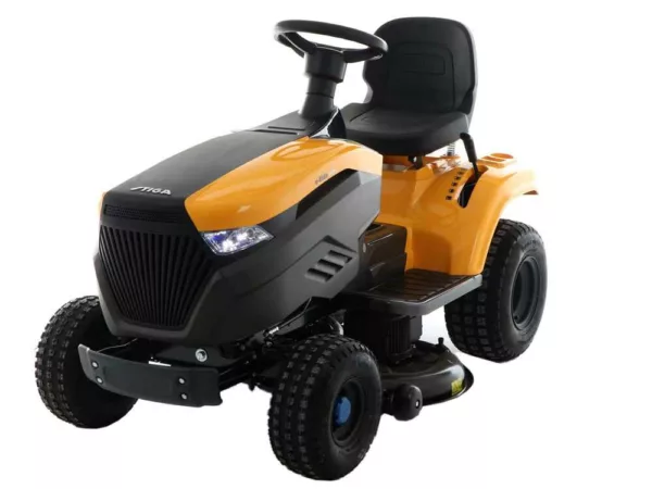 Stiga e-Ride S300 - Trattorino tagliaerba a batteria - Motore elettrico a batteria 48V/30Ah - taglio Mulching - immagine 6