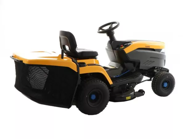 Stiga Estate 384e - Trattorino tagliaerba a batteria - Cesto di raccolta - Potenza 48V/30Ah - immagine 5