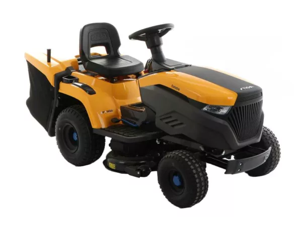 Stiga Estate 384e - Trattorino tagliaerba a batteria - Cesto di raccolta - Potenza 48V/30Ah - immagine 7