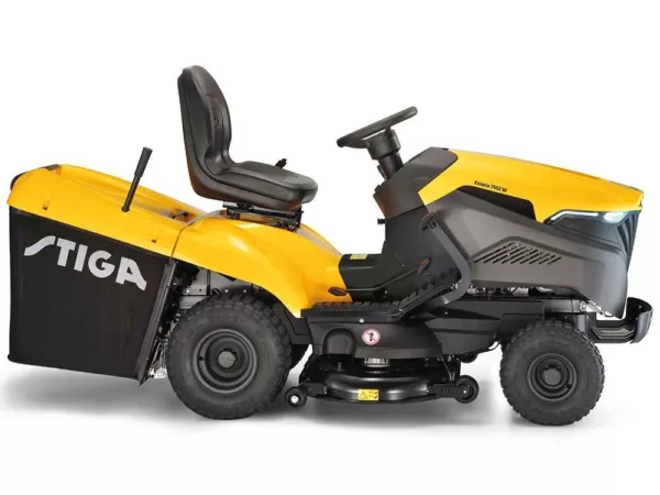 Stiga Estate 7102 W - Trattorino tosaerba - cambio idrostatico - cesto di raccolta - mulching - immagine 4