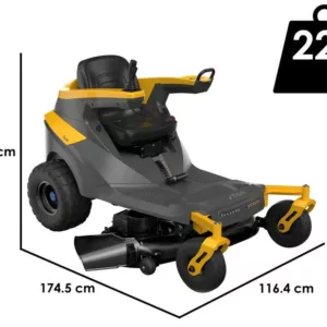 Stiga Gyro 700e - Trattorino assiale a batteria - Motore elettrico a batteria 48V - 64Ah