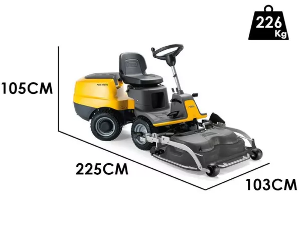 Stiga Park 300 RC - Trattorino con taglio frontale con cambio idrostatico - Front Mower - immagine 2