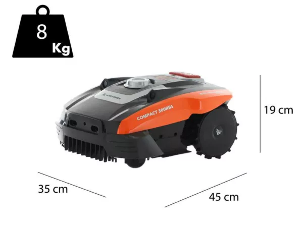 Yard Force Compact 300RBS - Robot rasaerba - immagine 2