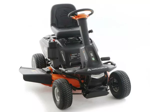 Yard Force E559 - Trattorino taglierba a batteria 56V/50Ah - Scarico laterale e mulching - immagine 12
